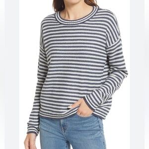 Madewell Seagrove Striped Pullover Sweater